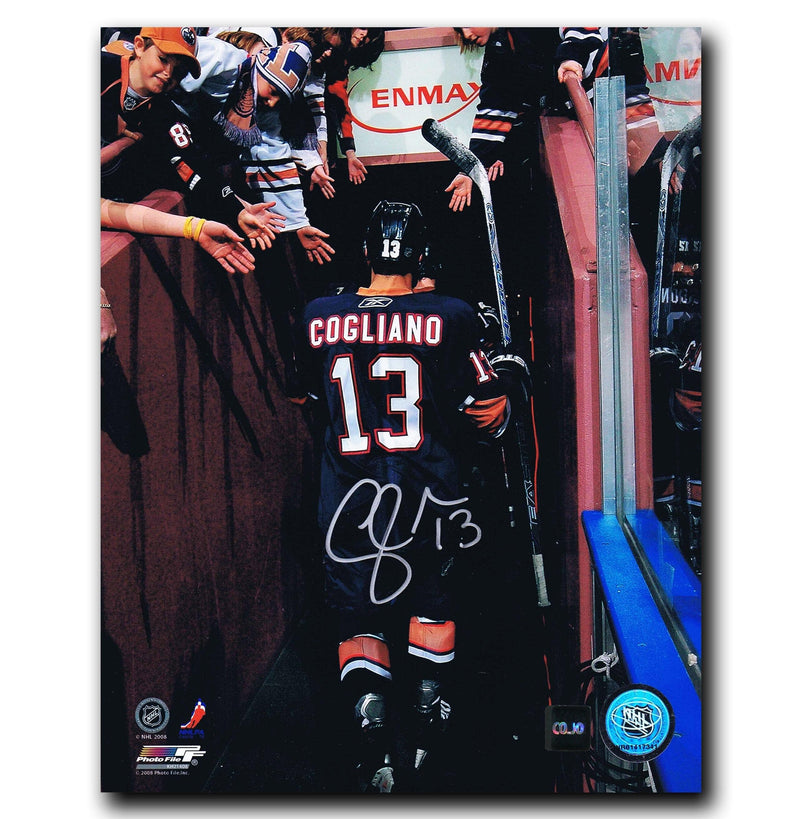 Andrew Cogliano Edmonton Oilers Autographed Tunnel 8x10 Photo CoJo Sport Collectables