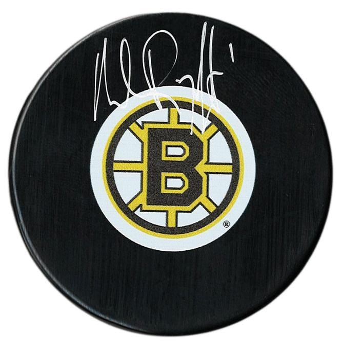Andrew Raycroft Autographed Boston Bruins Puck CoJo Sport Collectables Inc.
