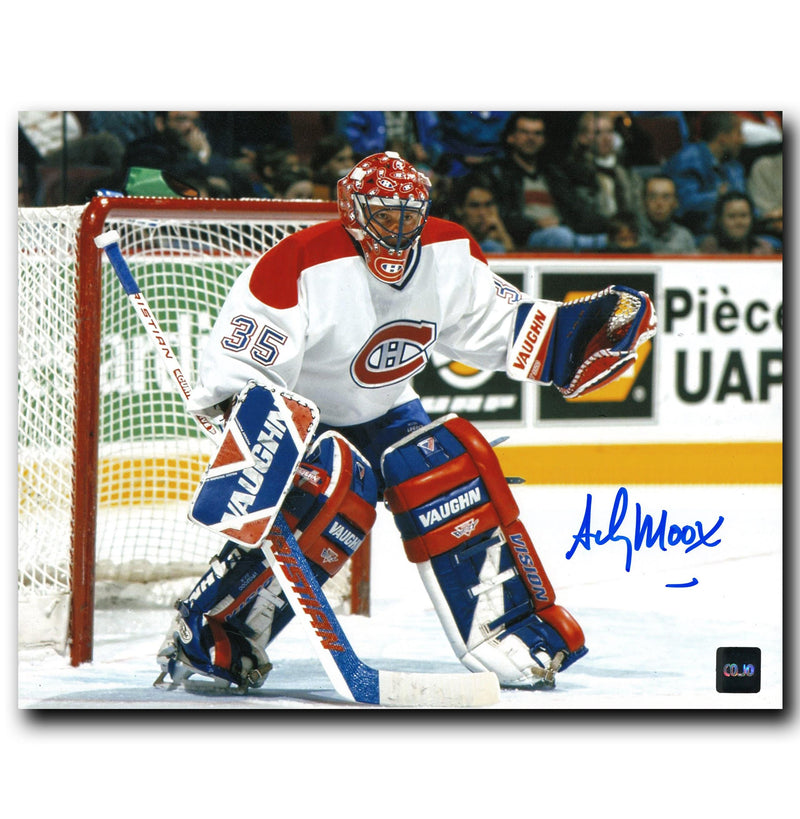 Andy Moog Montreal Canadiens Autographed 8x10 Photo CoJo Sport Collectables