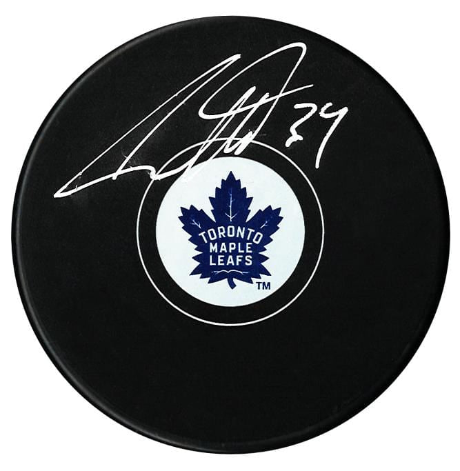 Auston Matthews Autographed Toronto Maple Leafs Puck CoJo Sport Collectables Inc.