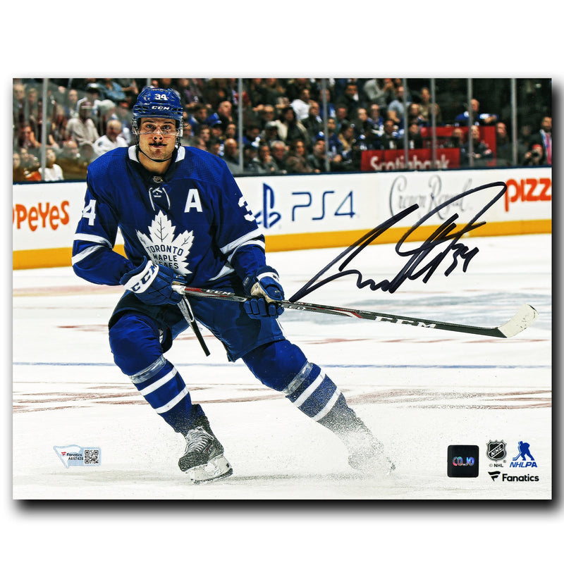 Auston Matthews Toronto Maple Leafs Autographed Action 8x10 Photo CoJo Sport Collectables Inc.