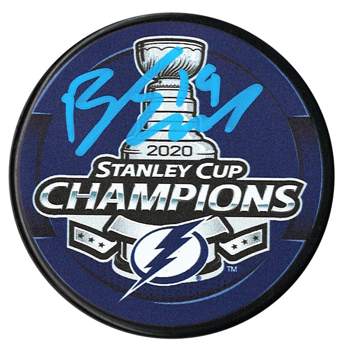 Barclay Goodrow Autographed Tampa Bay Lightning 2020 Stanley Cup Champions Puck CoJo Sport Collectables Inc.