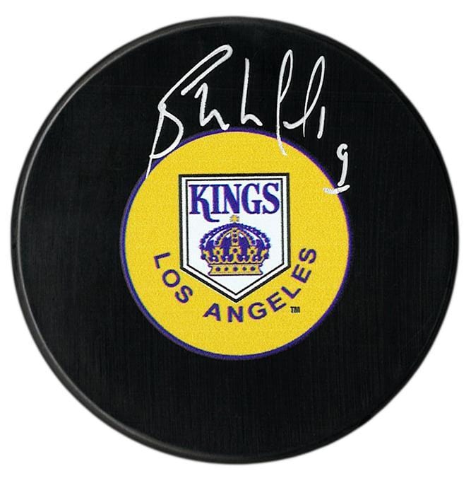 Bernie Nicholls Autographed Los Angeles Kings Puck CoJo Sport Collectables Inc.