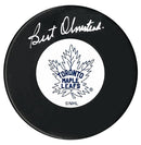 Bert Olmstead Autographed Toronto Maple Leafs Puck CoJo Sport Collectables Inc.
