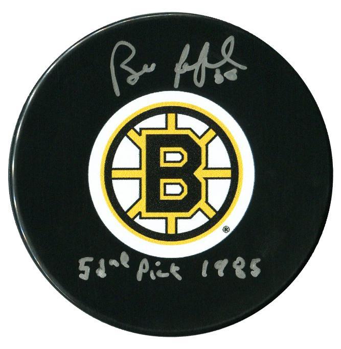 Bill Ranford Autographed Boston Bruins 52nd Pick 1985 Puck CoJo Sport Collectables Inc.