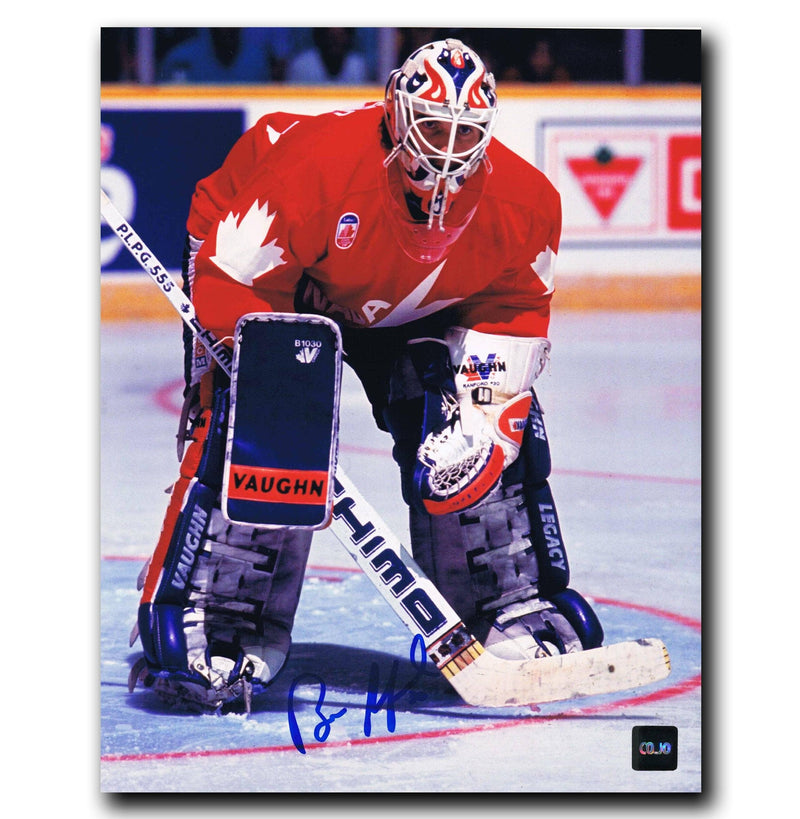Bill Ranford Edmonton Oilers Autographed Team Canada 8x10 Photo CoJo Sport Collectables