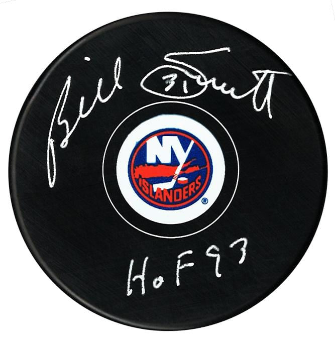 Billy Smith Autographed New York Islanders HOF Puck CoJo Sport Collectables Inc.