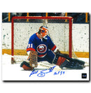 Billy Smith New York Islanders Autographed Action 8x10 Photo CoJo Sport Collectables Inc.