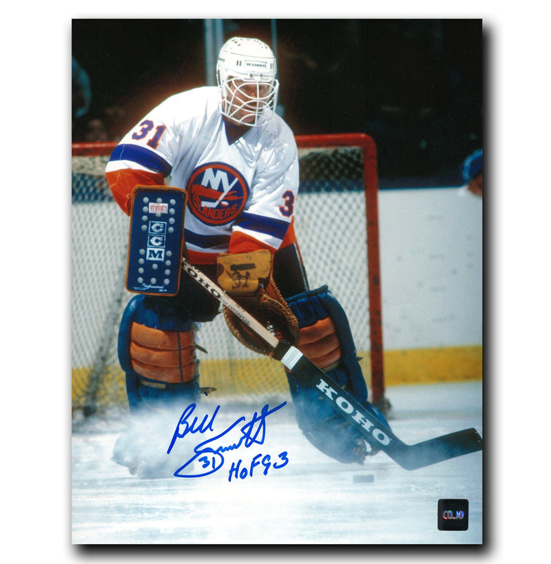 Billy Smith New York Islanders Autographed Action 8x10 Photo CoJo Sport Collectables Inc.