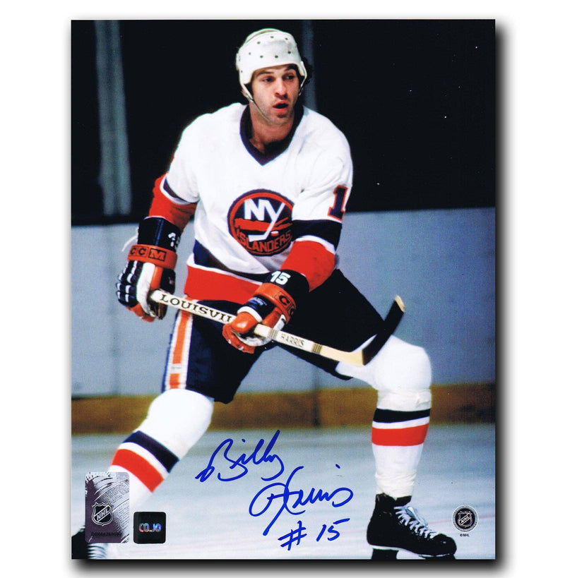 Billy Harris New York Islanders Autographed 8x10 Photo CoJo Sport Collectables