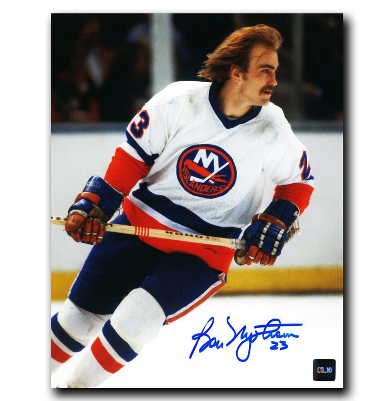 Bob Nystrom New York Islanders Autographed Skating 8x10 Photo CoJo Sport Collectables Inc.