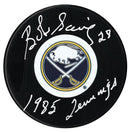 Bob Sauve Autographed Buffalo Sabres 1985 Jennings Puck CoJo Sport Collectables Inc.