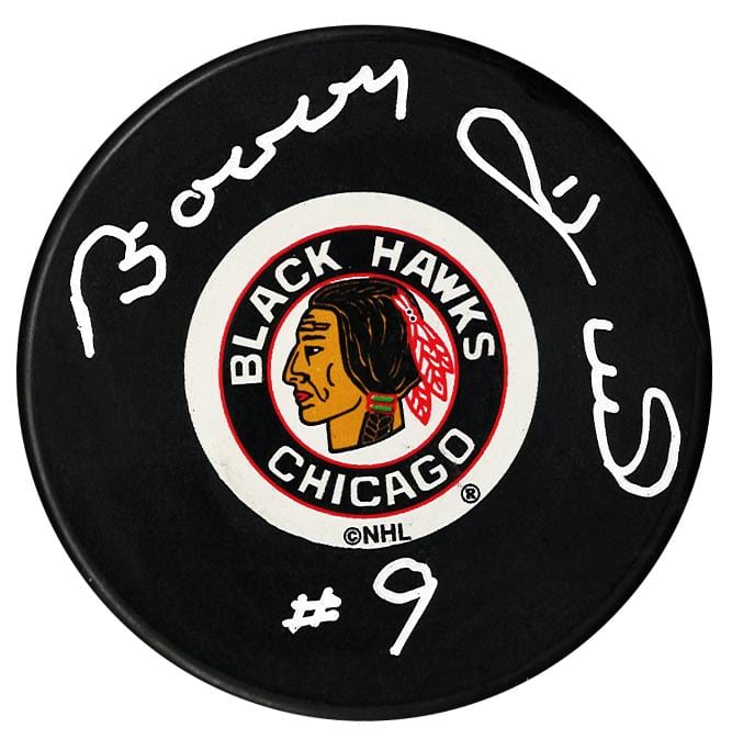 Bobby Hull Autographed Chicago Blackhawks Original 6 Puck CoJo Sport Collectables Inc.