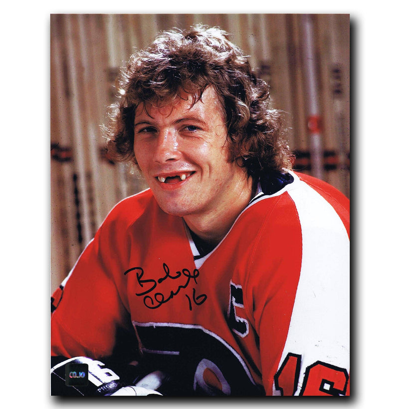 Bobby Clarke Philadelphia Flyers Autographed Close-up 8x10 Photo CoJo Sport Collectables