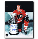 Bobby Clarke Philadelphia Flyers Autographed Stanley Cup 8x10 Photo CoJo Sport Collectables