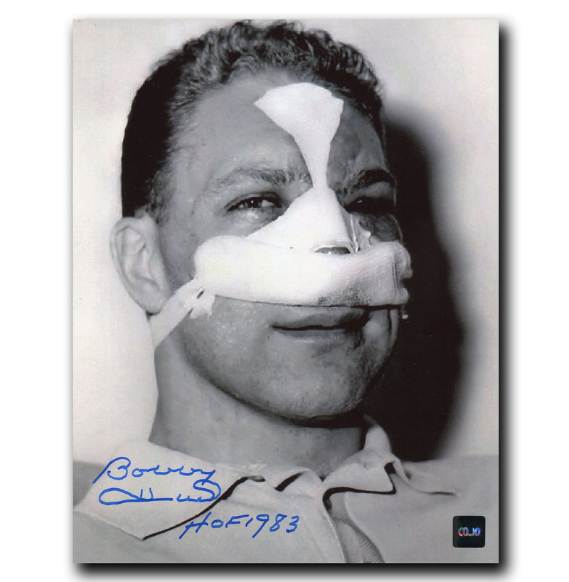 Bobby Hull Chicago Blackhawks Autographed 8x10 Face Photo CoJo Sport Collectables Inc.