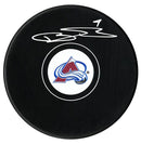 Bowen Byram Autographed Colorado Avalanche Puck CoJo Sport Collectables Inc.