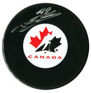Bowen Byram Colorado Avalanche Autographed Team Canada Puck CoJo Sport Collectables