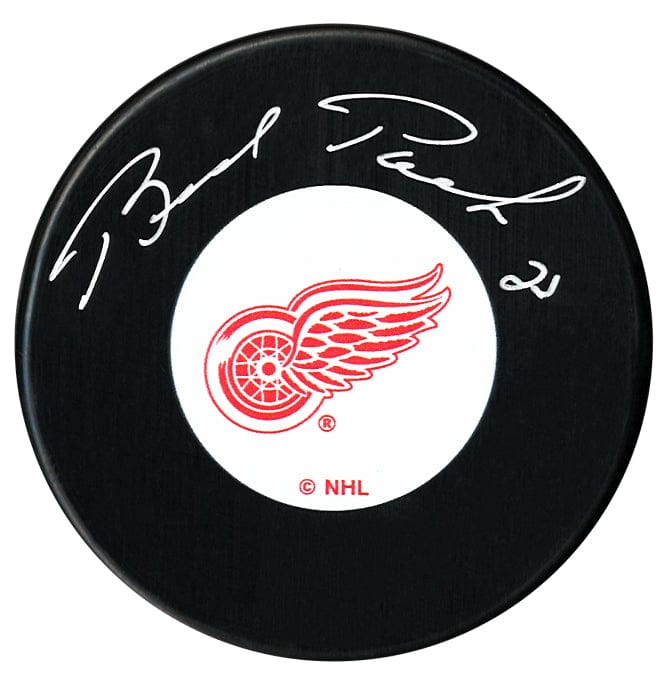 Brad Park Autographed Detroit Red Wings Puck CoJo Sport Collectables Inc.