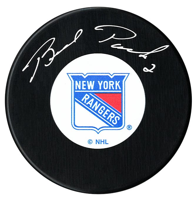 Brad Park Autographed New York Rangers Puck CoJo Sport Collectables Inc.