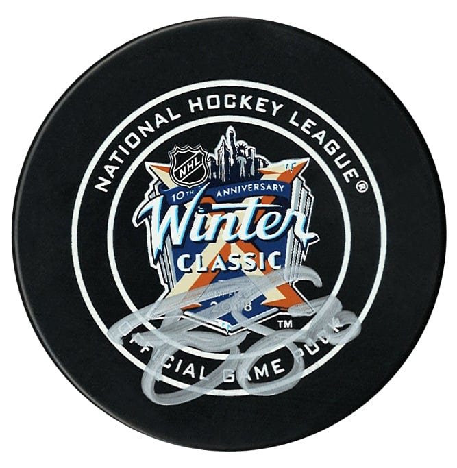 Brady Skjei New York Rangers Autographed 2018 Winter Classic Official Puck CoJo Sport Collectables Inc.