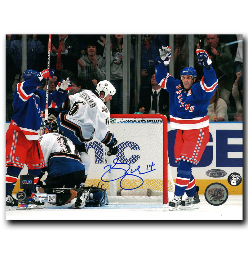 Brendan Shanahan New York Rangers Autographed Goal Celebration 8x10 Photo CoJo Sport Collectables Inc.