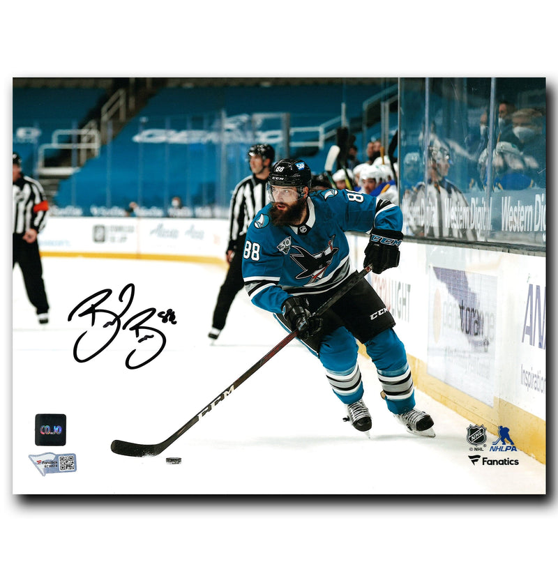 Brent Burns San Jose Sharks Autographed 30th Anniversary 8x10 Photo CoJo Sport Collectables Inc.