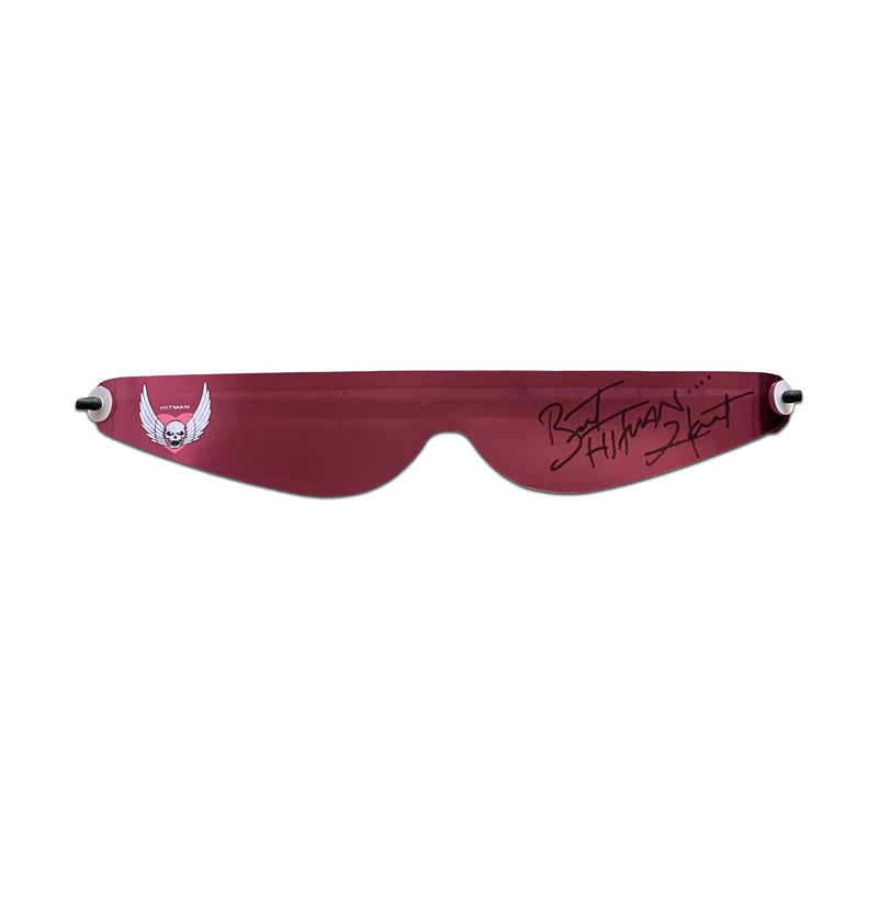 Bret Hitman Hart WWE Autographed Glasses CoJo Sport Collectables Inc.
