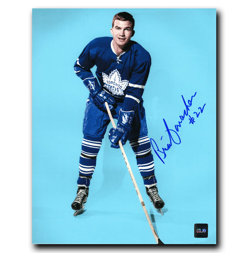 Brian Conacher Toronto Maple Leafs Autographed 8x10 Photo CoJo Sport Collectables Inc.