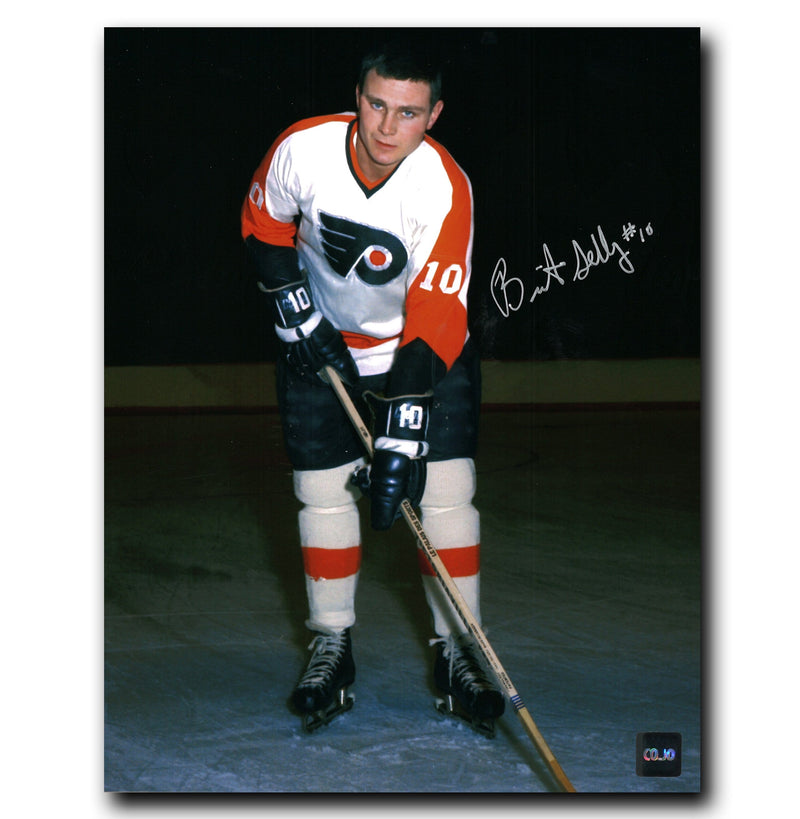 Brit Selby Philadelphia Flyers Autographed 8x10 Photo CoJo Sport Collectables