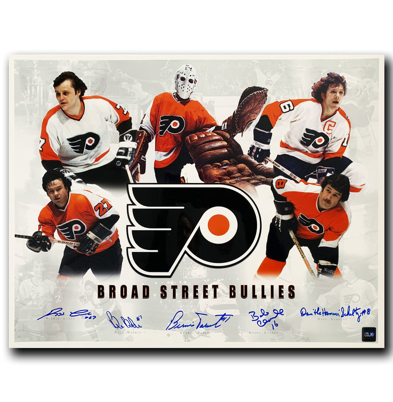 Broad Street Bullies Philadelphia Flyers Autographed Limited Edition 16x20 Photo CoJo Sport Collectables Inc.