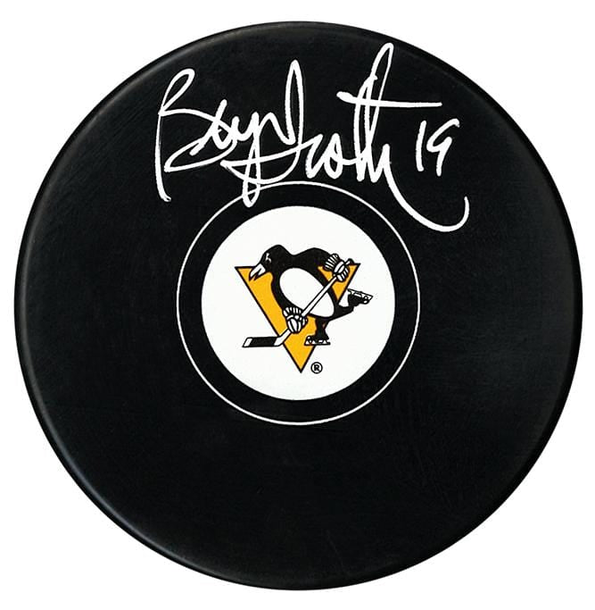 Bryan Trottier Autographed Pittsburgh Penguins Puck CoJo Sport Collectables Inc.