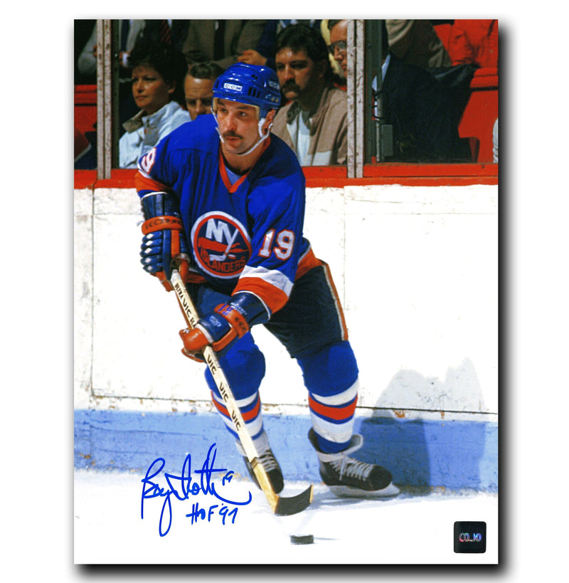 Bryan Trottier New York Islanders Autographed Action 8x10 Photo CoJo Sport Collectables Inc.