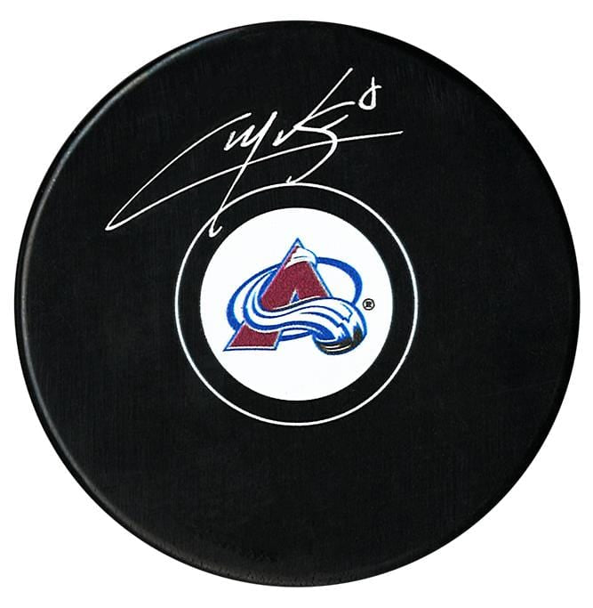 Cale Makar Autographed Colorado Avalanche Puck CoJo Sport Collectables Inc.
