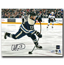 Cam Atkinson Columbus Blue Jackets Autographed Shooting 8x10 Photo CoJo Sport Collectables