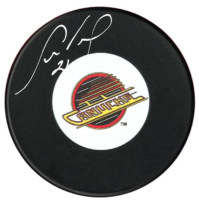 Cam Neely Autographed Vancouver Canucks Flying Skate Puck CoJo Sport Collectables Inc.