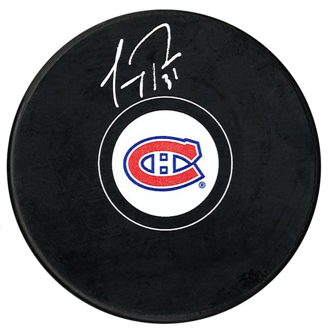 Carey Price Autographed Montreal Canadiens Puck CoJo Sport Collectables