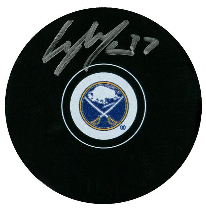 Casey Mittelstadt Autographed Buffalo Sabres Puck CoJo Sport Collectables