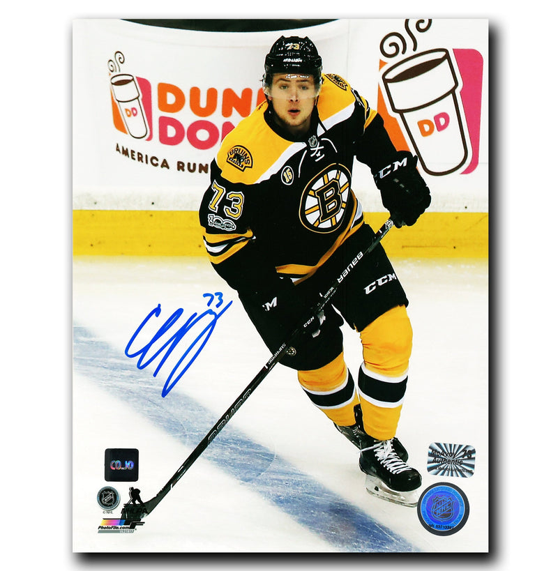 Charlie McAvoy Boston Bruins Autographed 8x10 Photo CoJo Sport Collectables