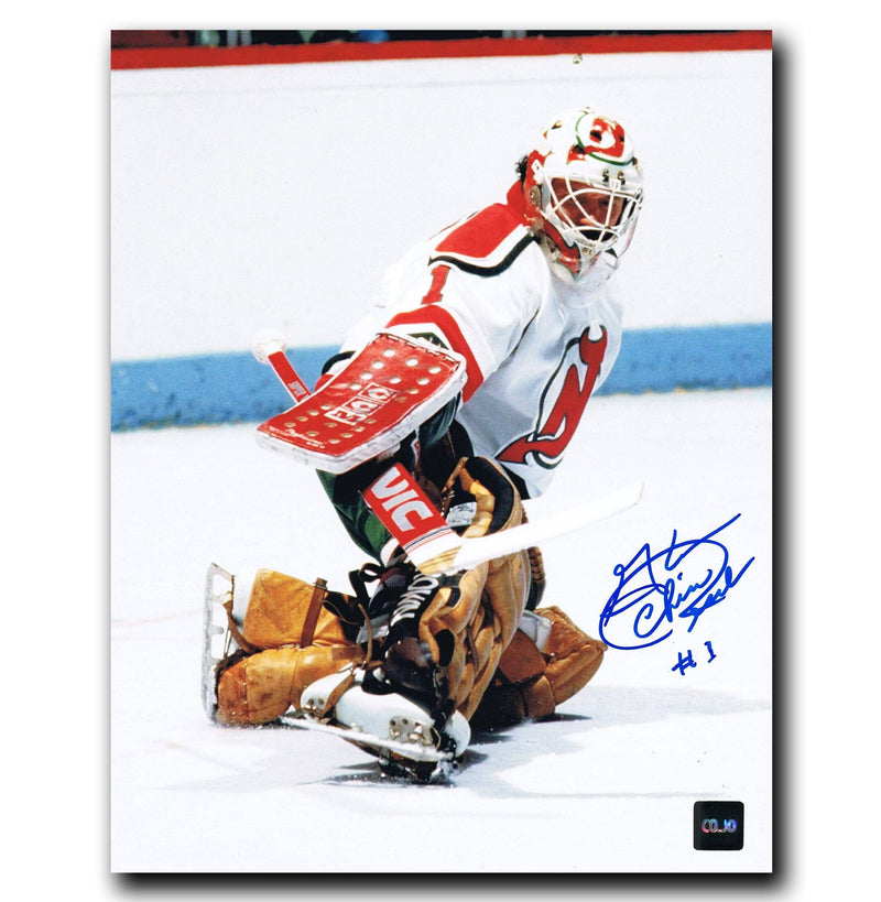 Chico Resch New Jersey Devils Autographed 8x10 Photo CoJo Sport Collectables