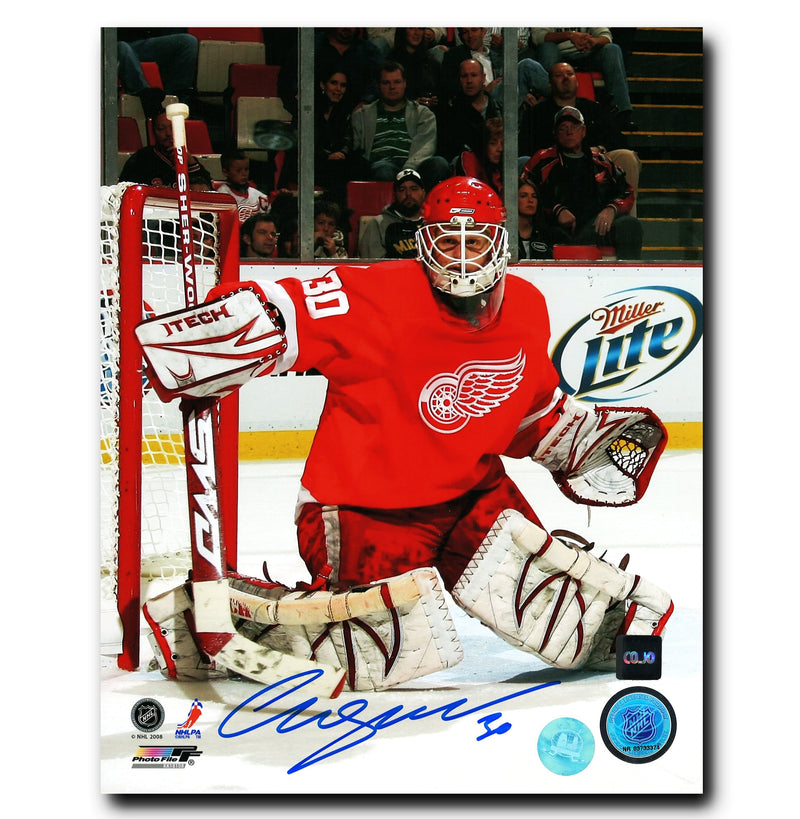 Chris Osgood Detroit Red Wings Autographed Action 8x10 Photo CoJo Sport Collectables Inc.