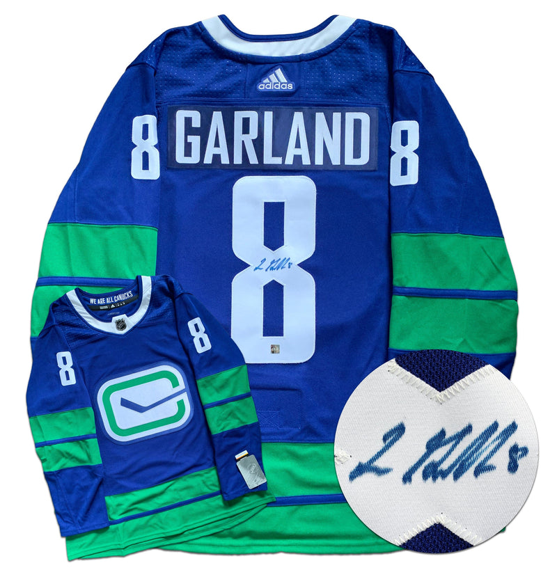 Conor Garland Vancouver Canucks Autographed Alternate Adidas Jersey CoJo Sport Collectables Inc.