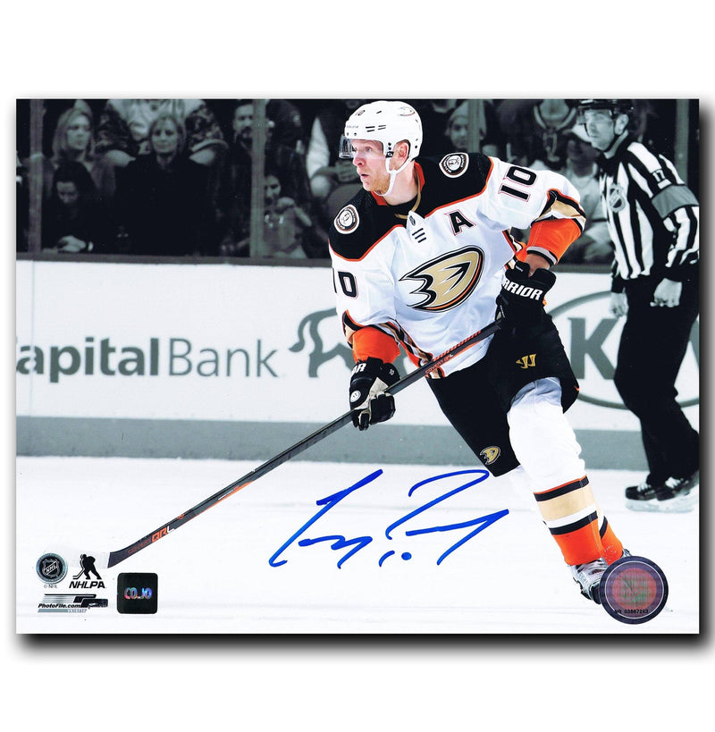 Corey Perry Anaheim Ducks Autographed 8x10 Spotlight Photo CoJo Sport Collectables