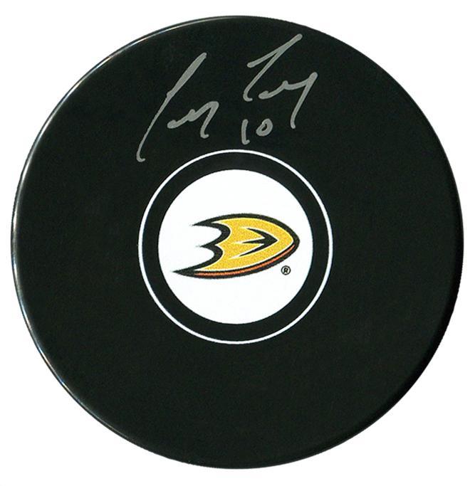 Corey Perry Autographed Anaheim Ducks Puck CoJo Sport Collectables
