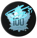 Curtis Joseph Autographed Toronto Maple Leafs Centennial Season Puck CoJo Sport Collectables Inc.