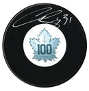 Curtis Joseph Autographed Toronto Maple Leafs Centennial Season Puck CoJo Sport Collectables Inc.