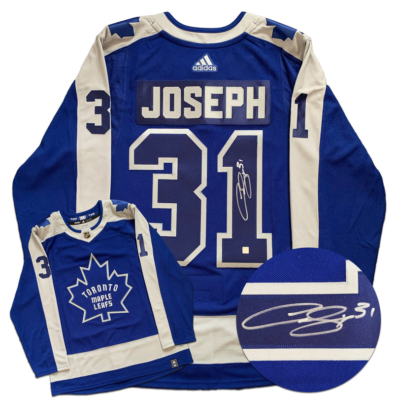 Curtis Joseph Toronto Maple Leafs Autographed Adidas Reverse Retro Jersey CoJo Sport Collectables Inc.
