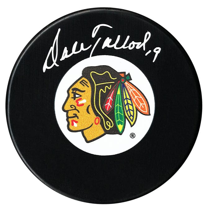 Dale Tallon Autographed Chicago Blackhawks Puck CoJo Sport Collectables Inc.