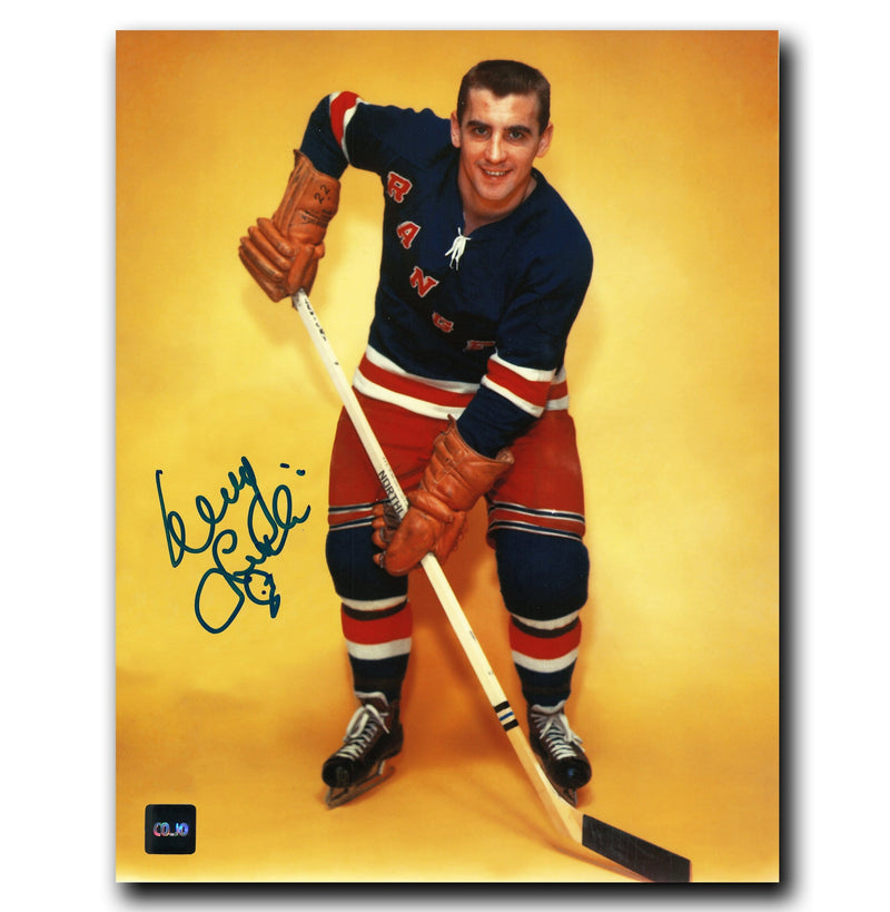Danny Lewicki New York Rangers Autographed Pose 8x10 Photo CoJo Sport Collectables Inc.