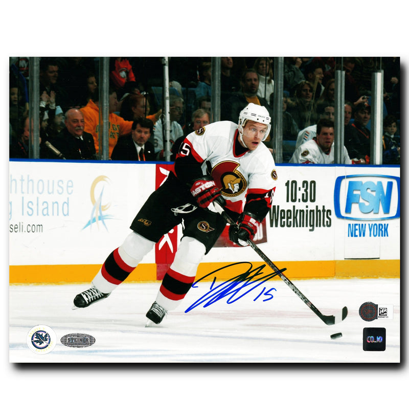 Dany Heatley Ottawa Senators Autographed Action 8x10 Photo CoJo Sport Collectables